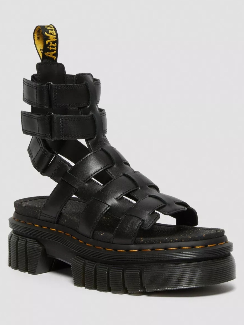 Dr. Martens Ricki Nappa Lux Leather
Platform Gladiator Women’s size 8 NEW!!!